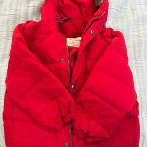 Hanna Andersson Bright Red Puffer Jacket